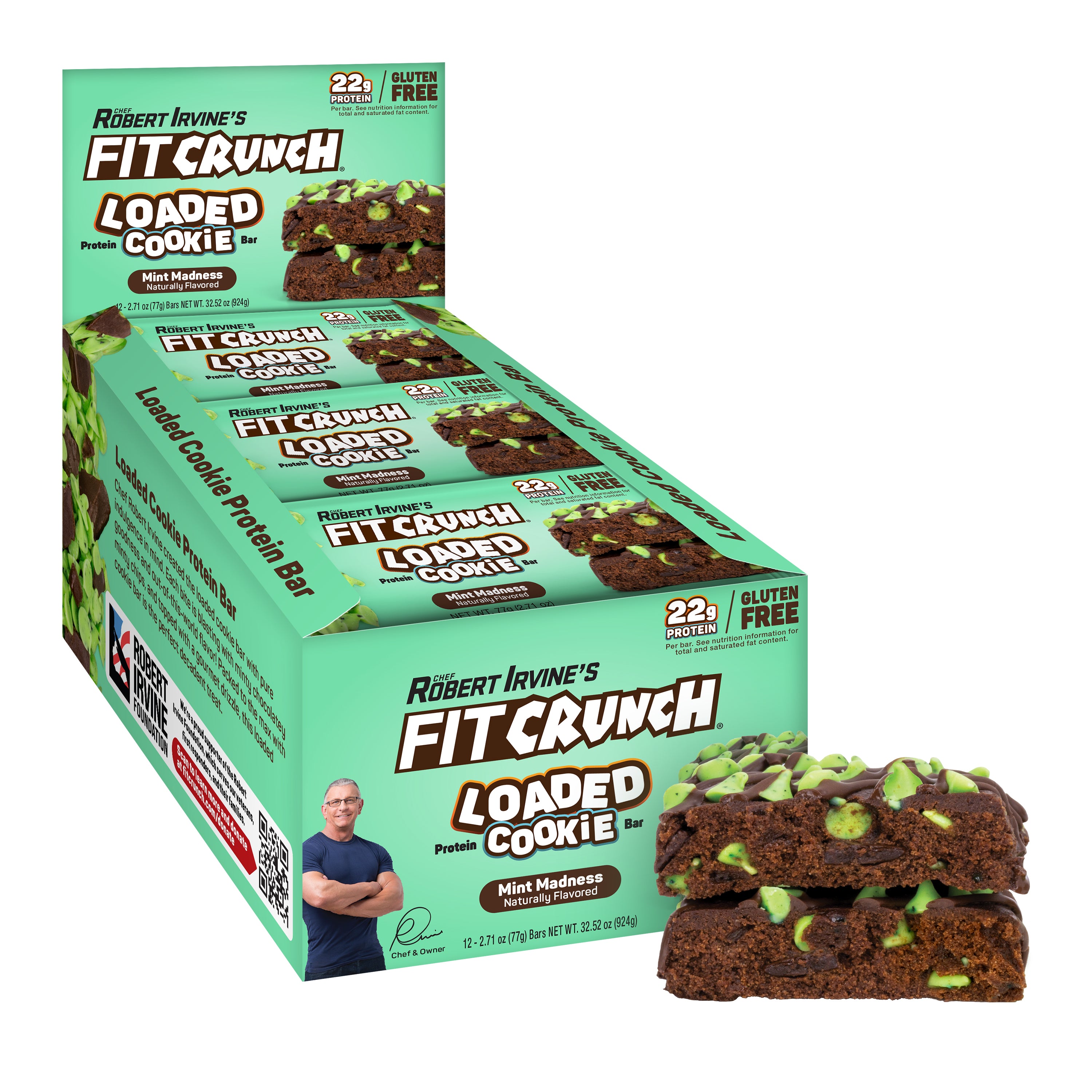Loaded Cookie Bars - Mint Madness - 12 Bars