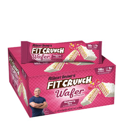 Product Image for Protein Wafer Bars -Raspberry Tart - 9 Bars