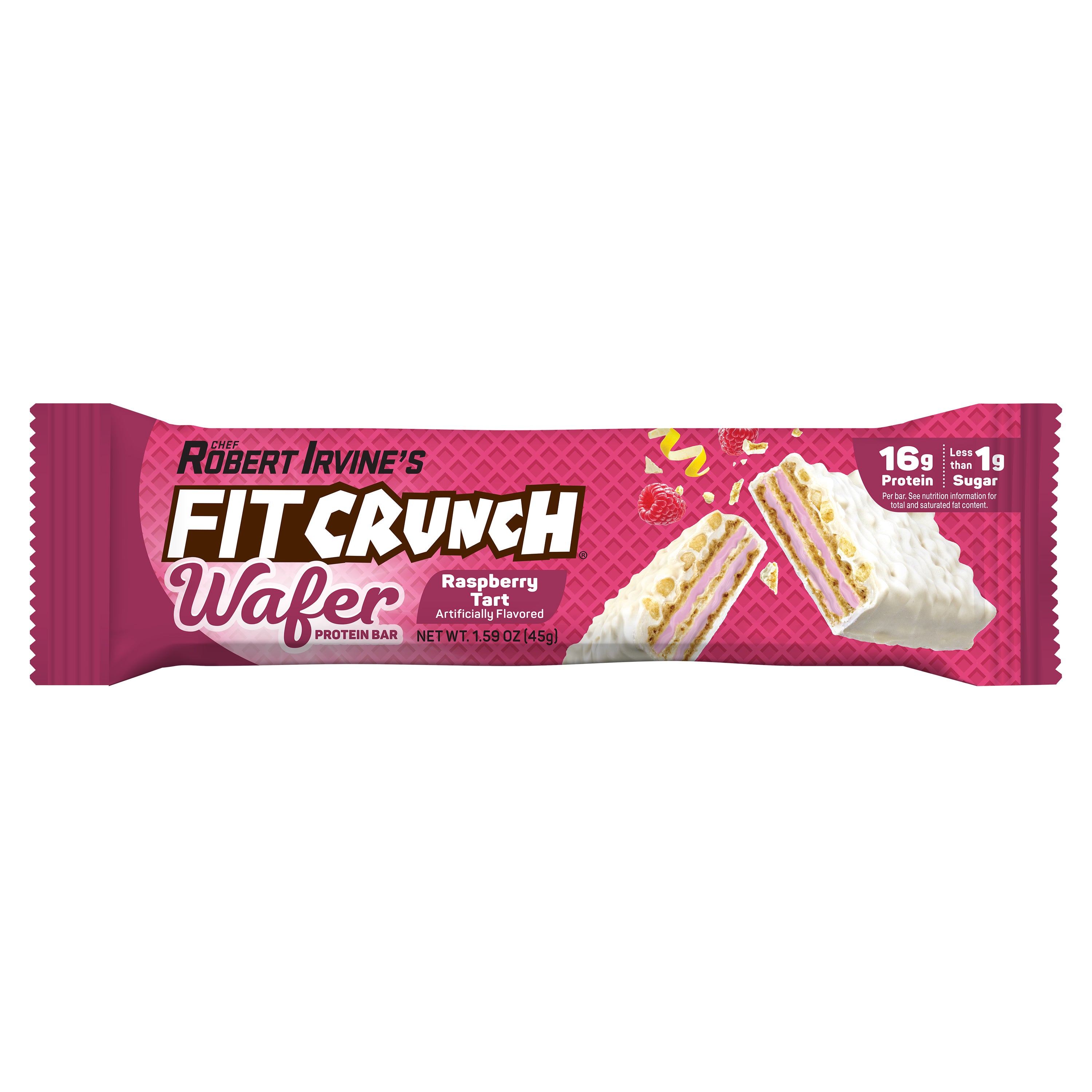 Protein Wafer Bars -Raspberry Tart - 9 Bars