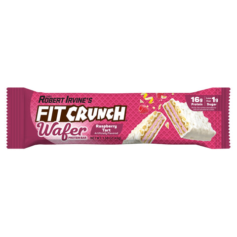 Protein Wafer Bars -Raspberry Tart - 9 Bars
