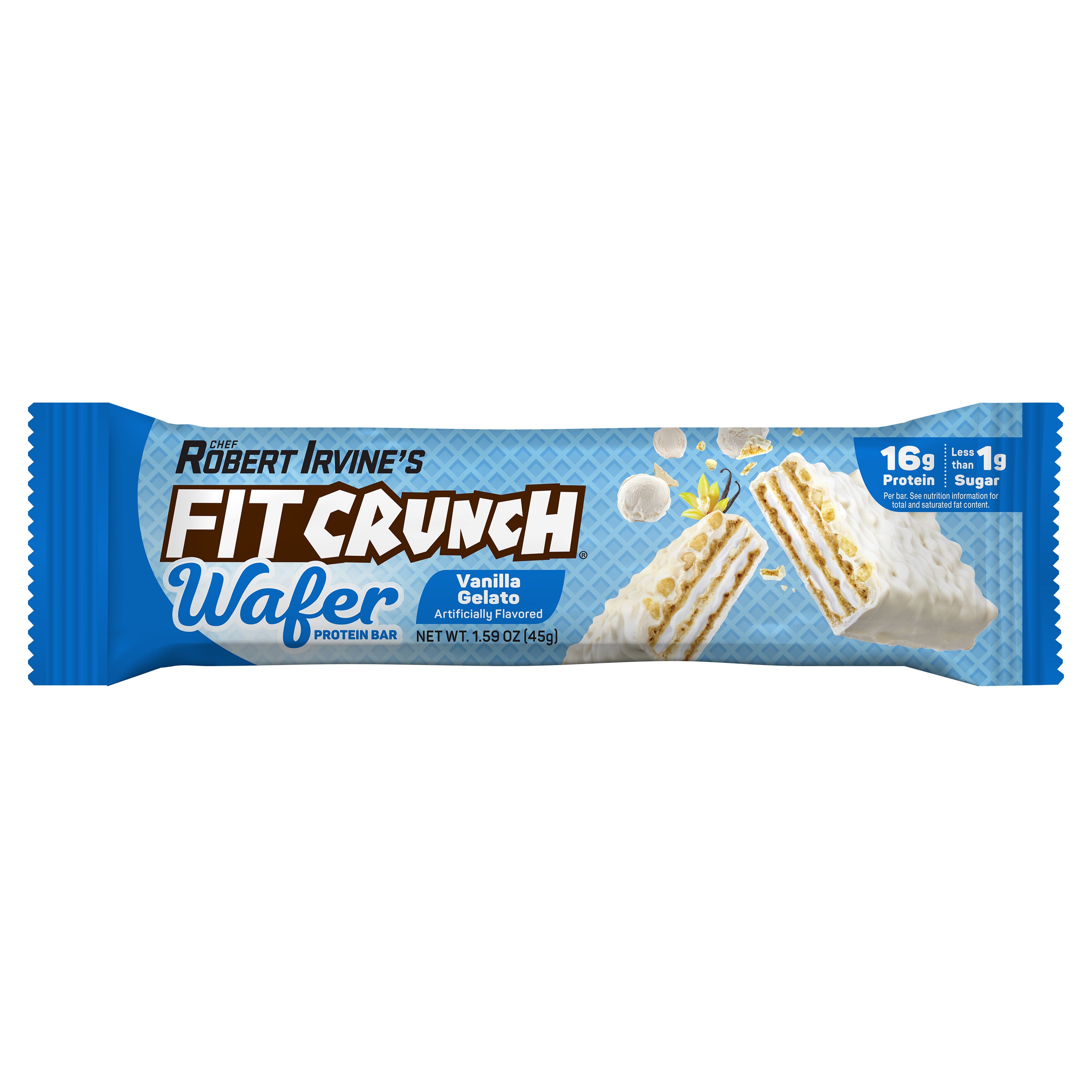 Protein Wafer Bars - Vanilla Gelato - 9 Bars