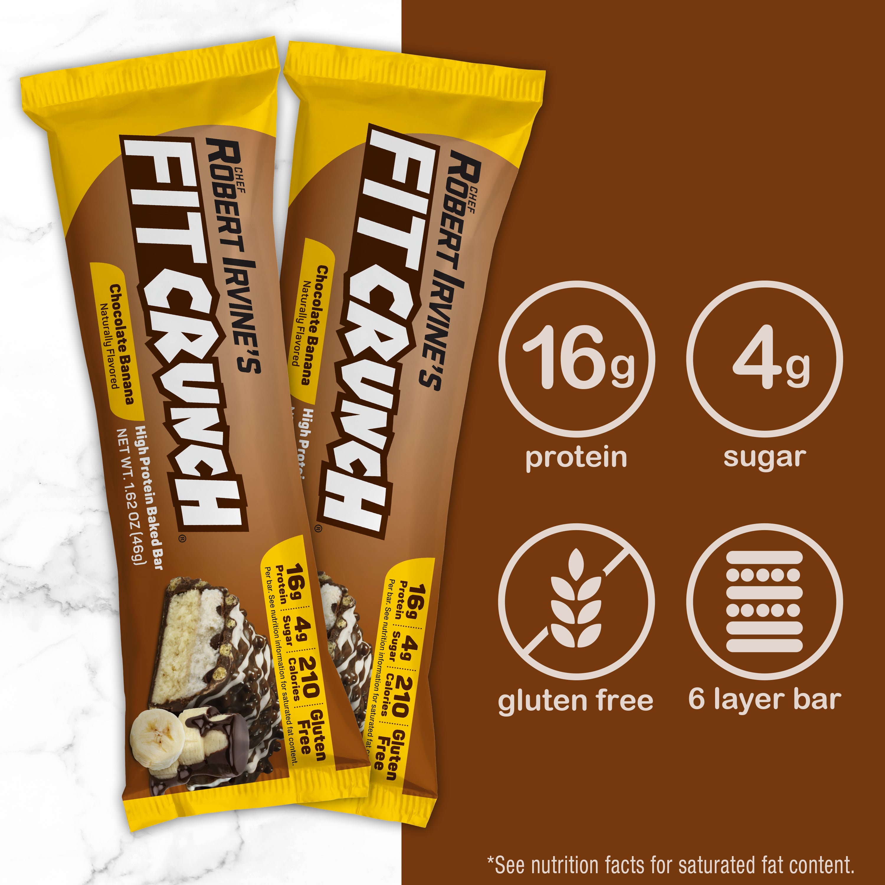 Protein Bars - Chocolate Banana - 9 Bars