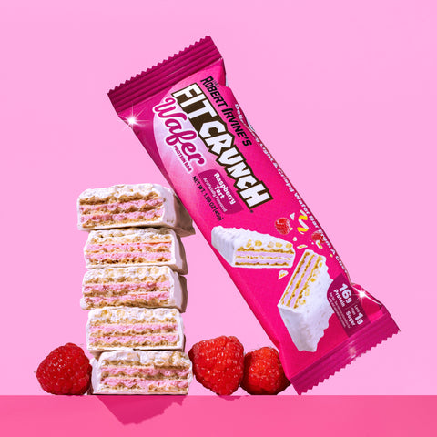 Protein Wafer Bars -Raspberry Tart - 9 Bars