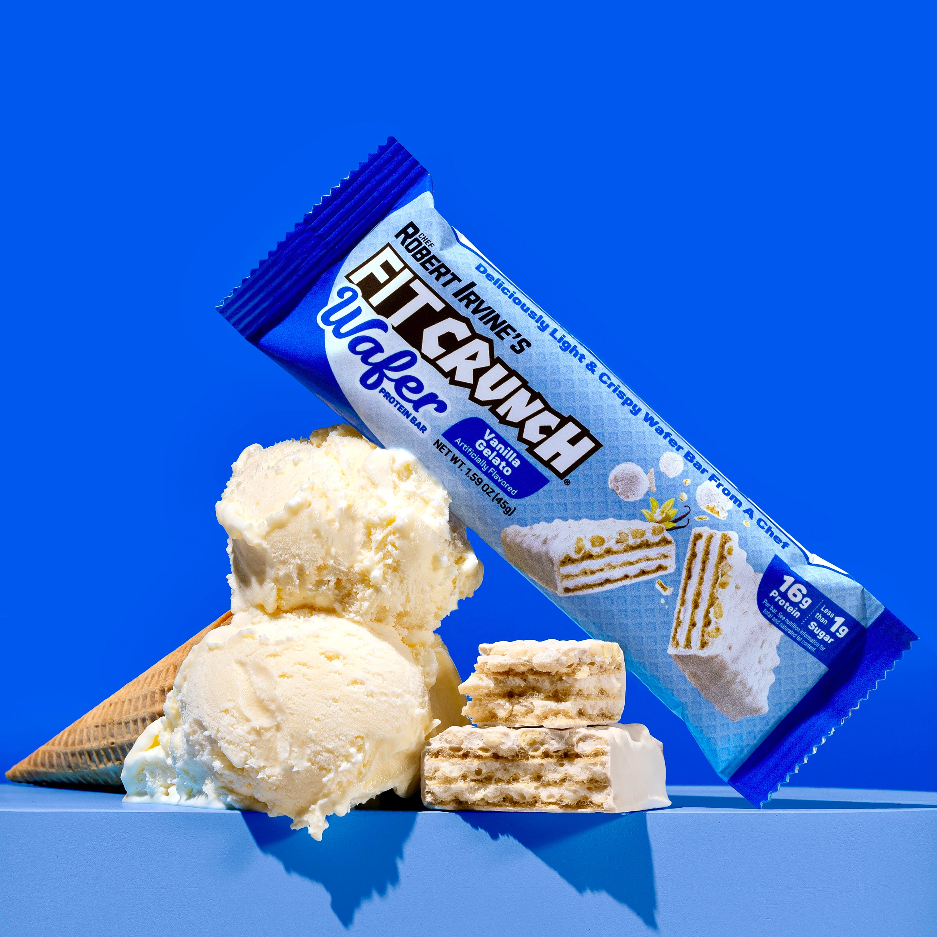 Protein Wafer Bars - Vanilla Gelato - 9 Bars