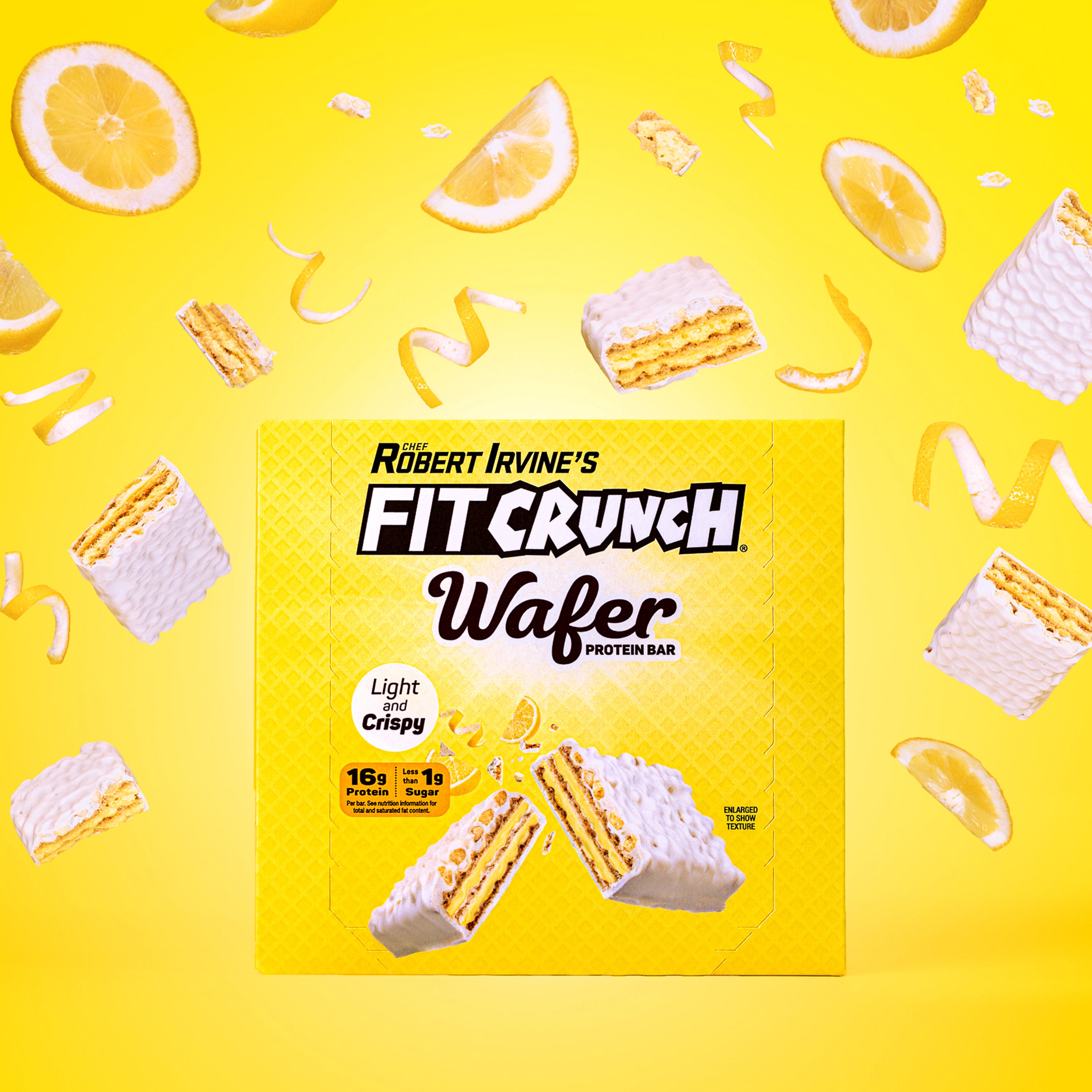 Protein Wafer Bars - Lemon Cream - 9 Bars