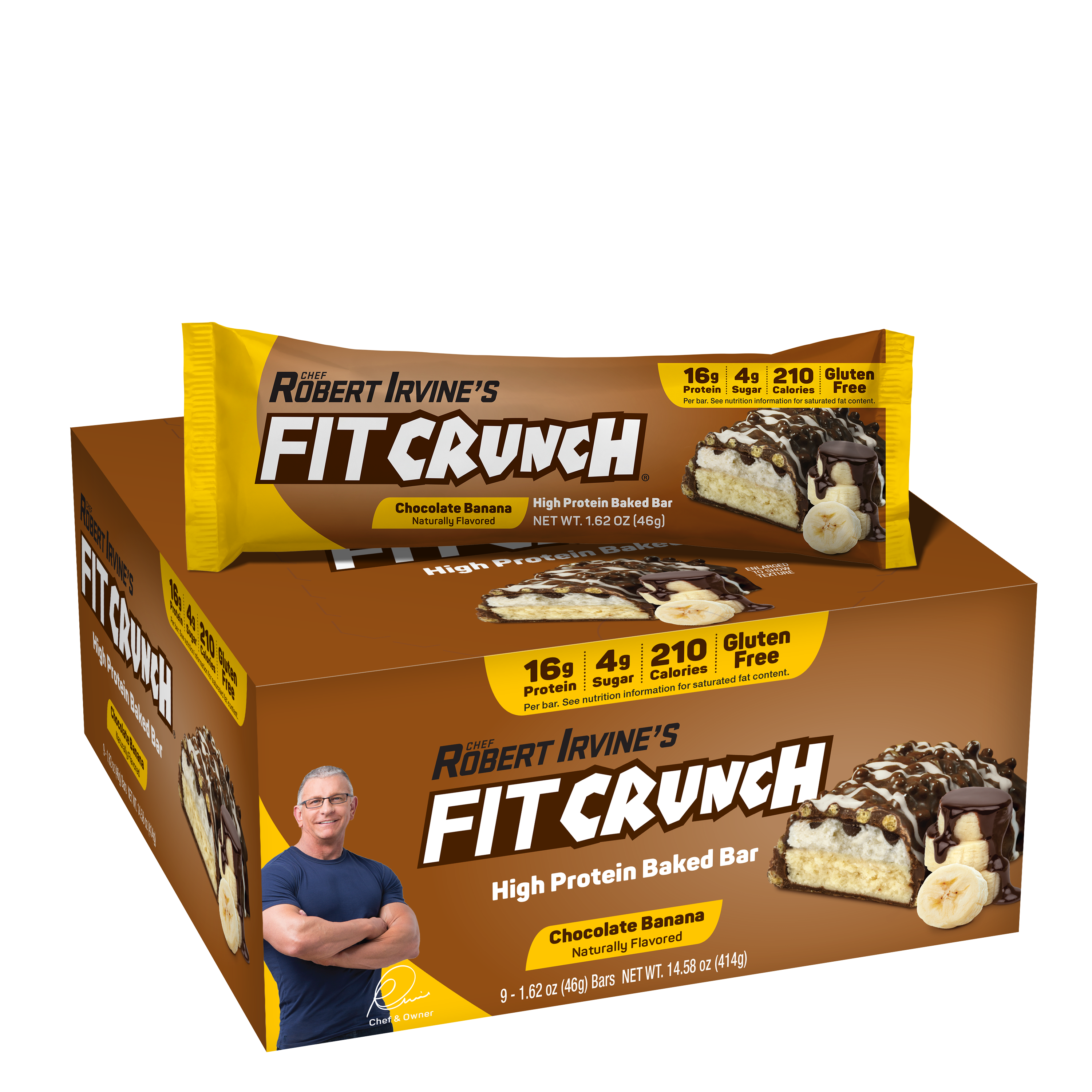 Protein Bars - Chocolate Banana - 9 Bars