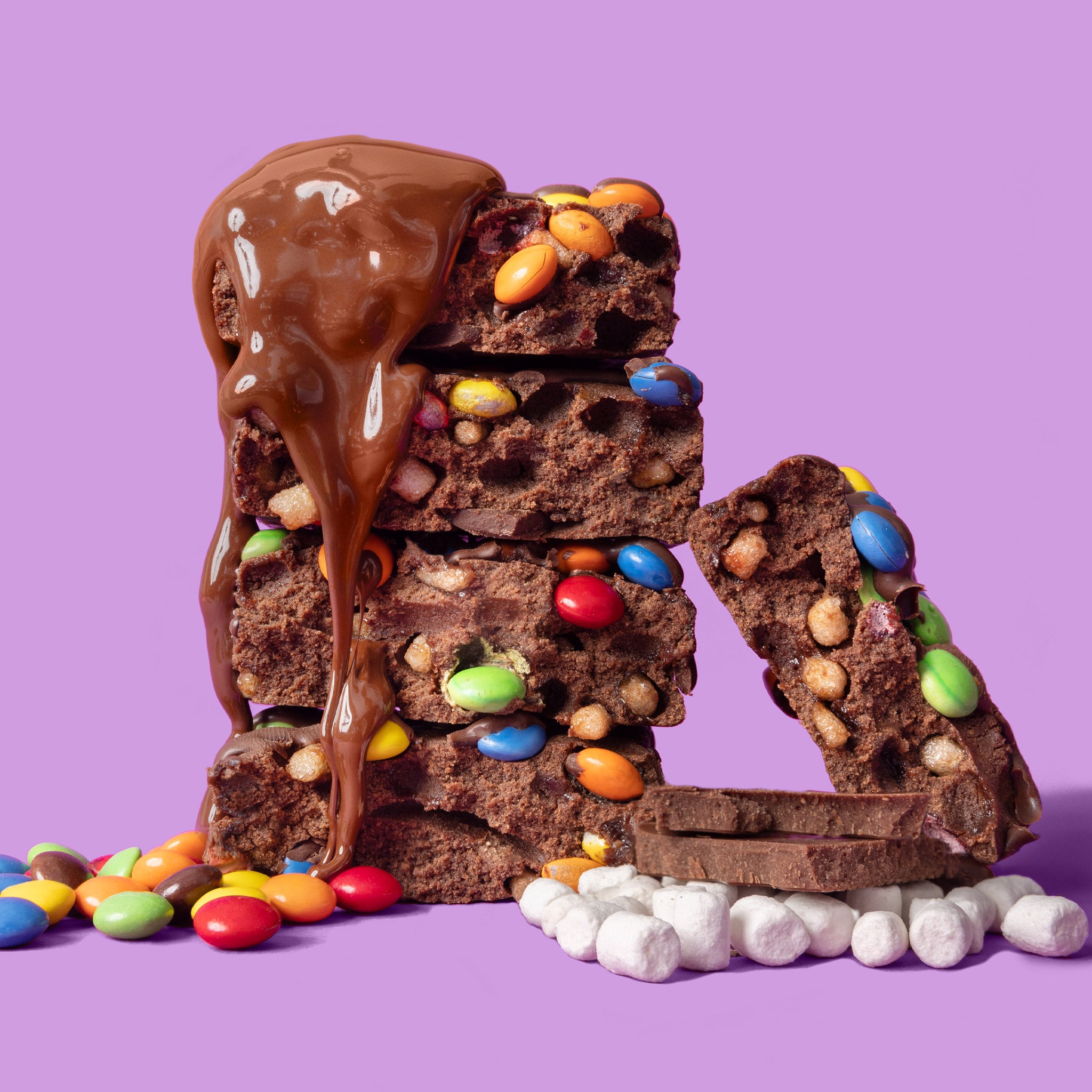 Loaded Cookie Bars - Chocolate Deluxe - 12 Bars