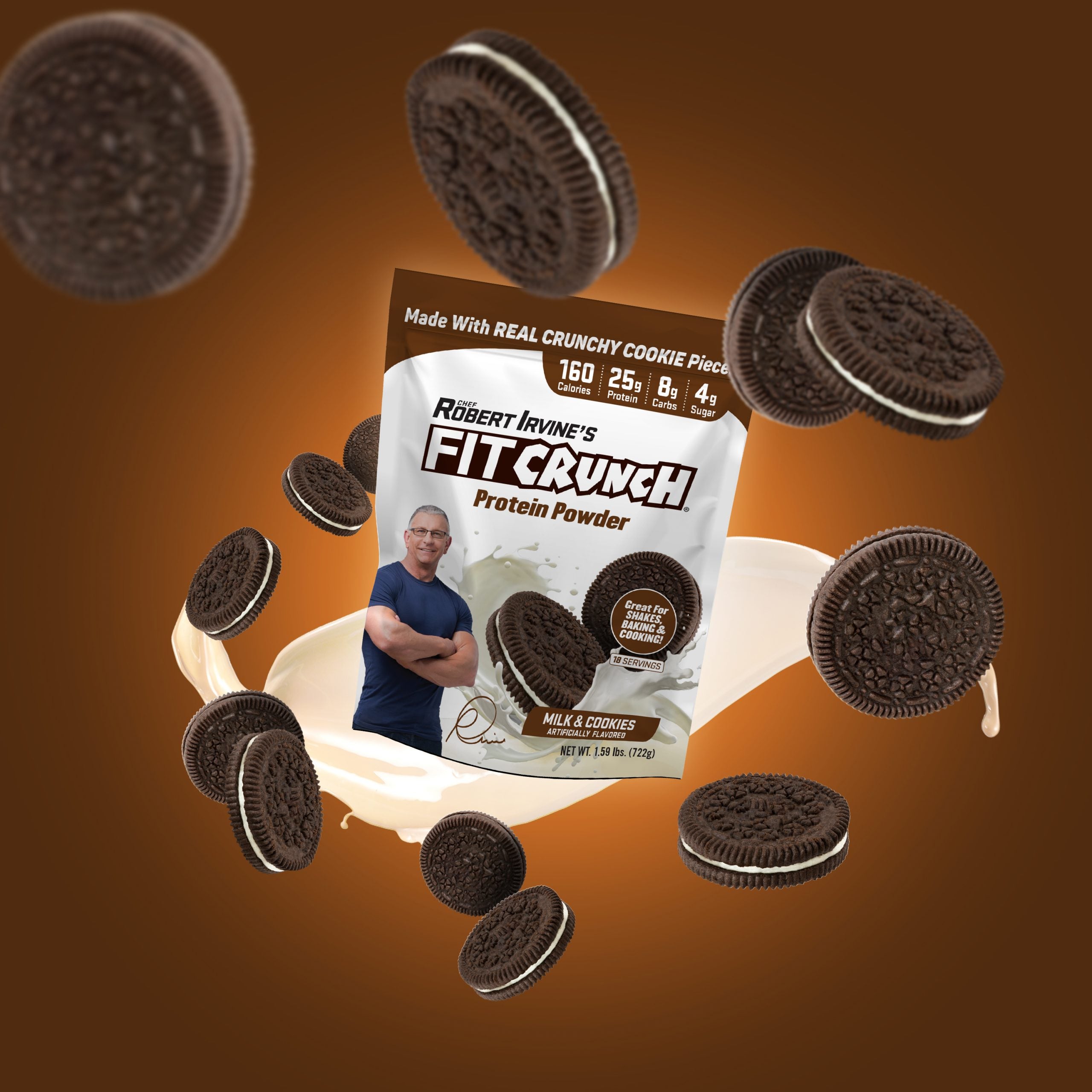 Protein Powder - Milk & Cookies - 18 servings