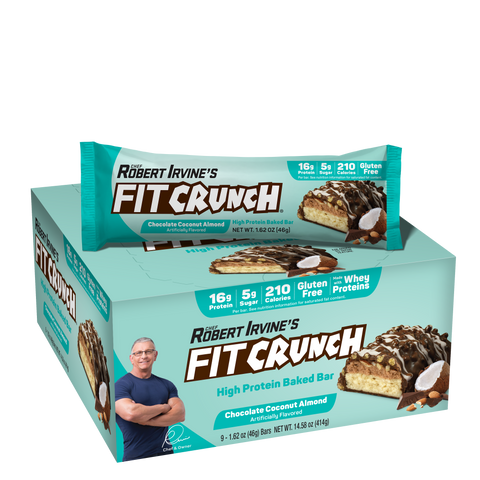 Protein Bars - Chocolate Coconut Almond - 9 Bars