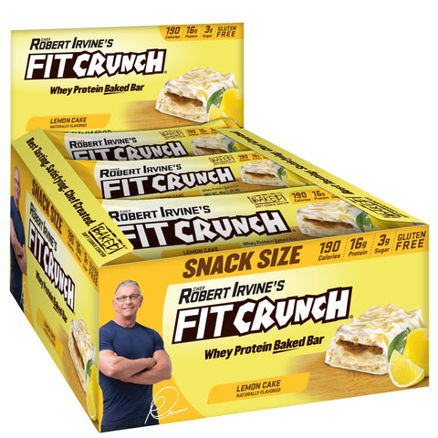 Protein Bars - Lemon Cake - 9 Bars