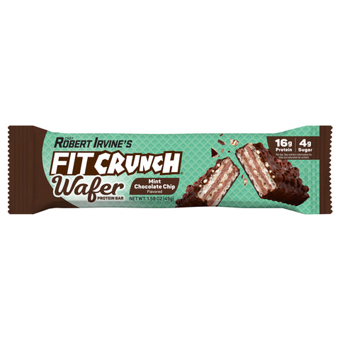 Protein Wafer Bars - Mint Chocolate Chip - 9 Bars