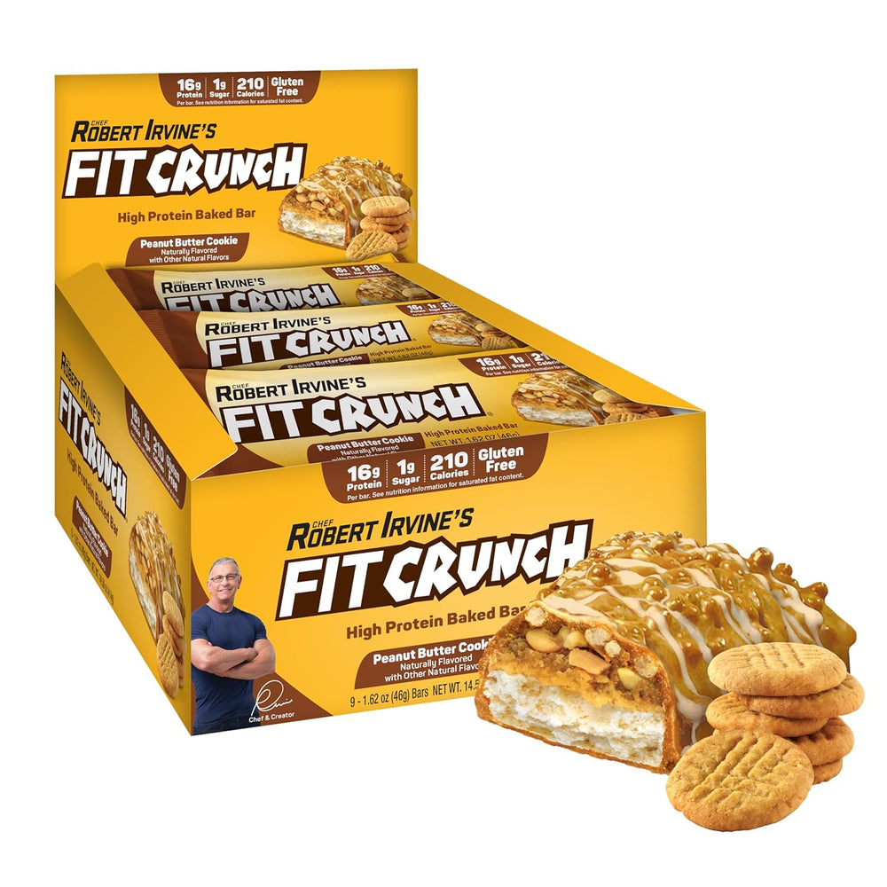 Product Image for Protein Bars - Peanut Butter Cookie - 9 Bars