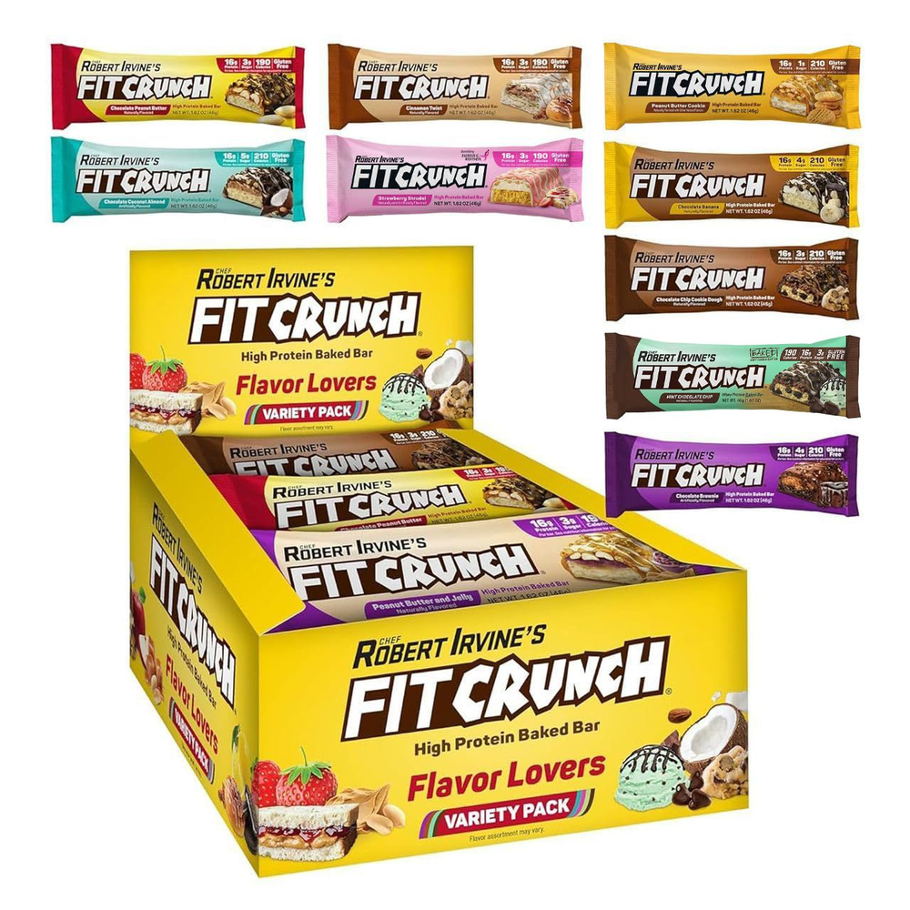 Product Image for Protein Bars - Flavor Lovers Variety Pack - 9 Bars